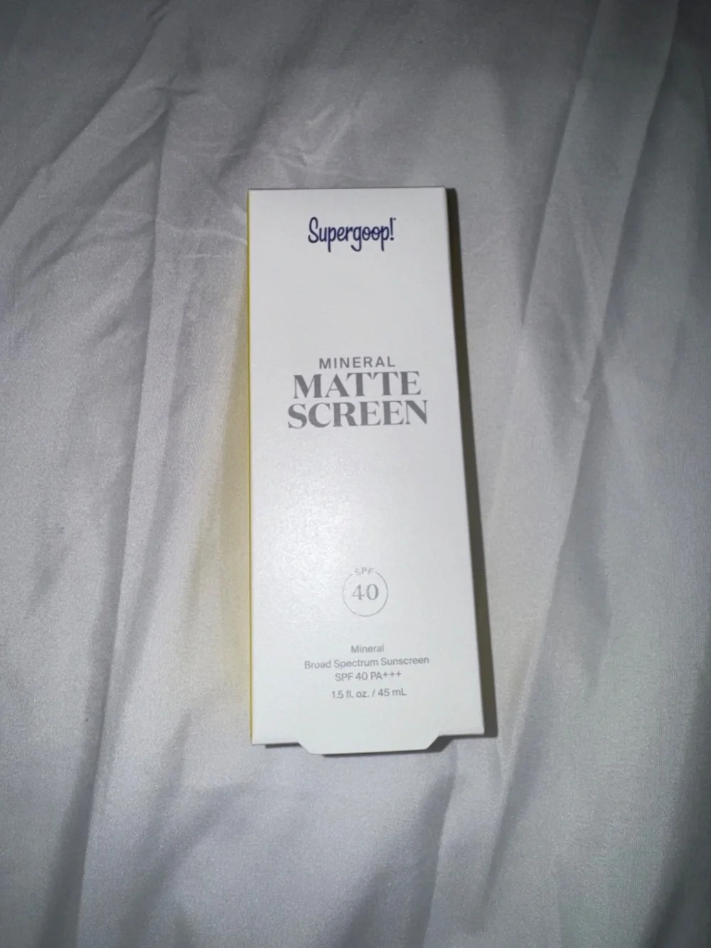 SUPERGOOP! 100% Mineral Mattescreen Sunscreen SPF 40